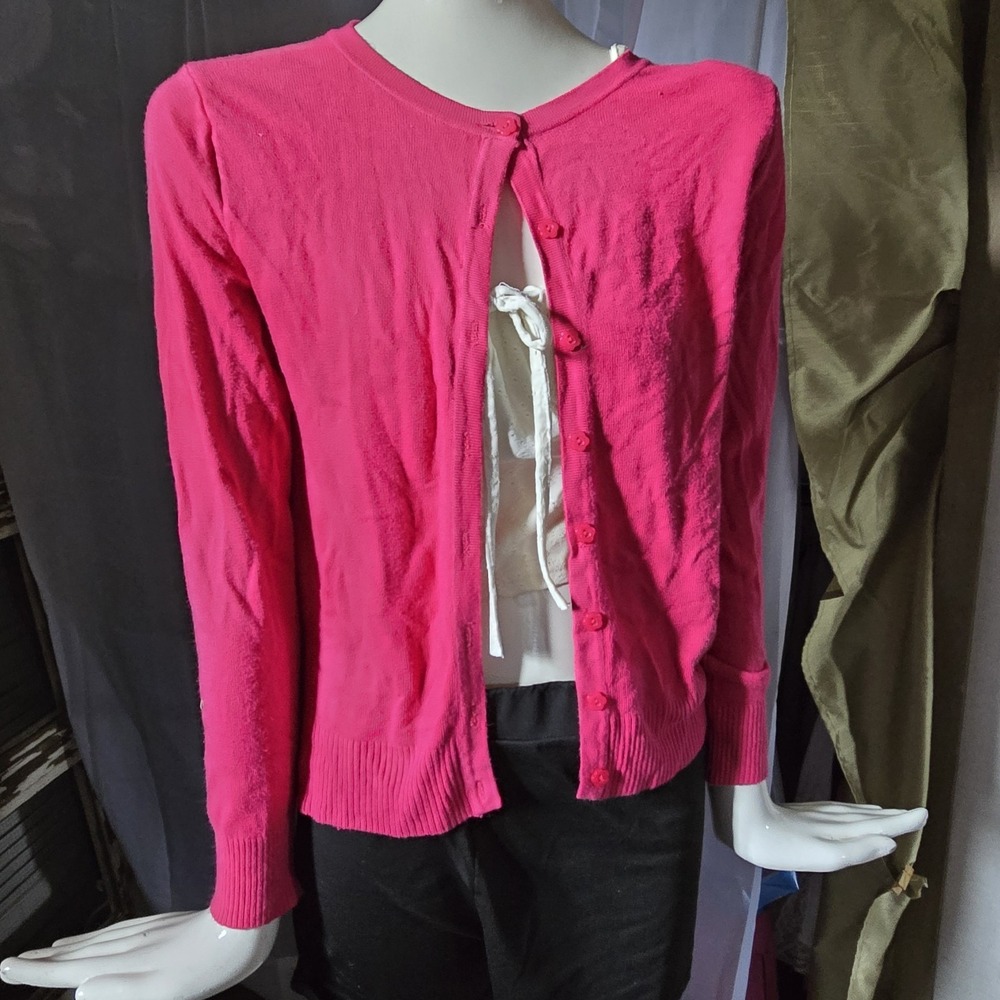Girl's Beverly Hills Princess Cardigan Sweater Size 14/16